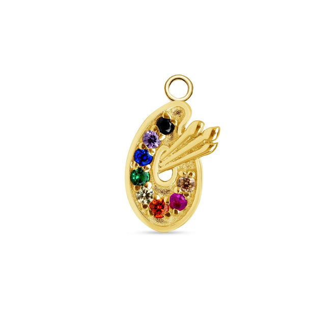 Paint Palette Charm
